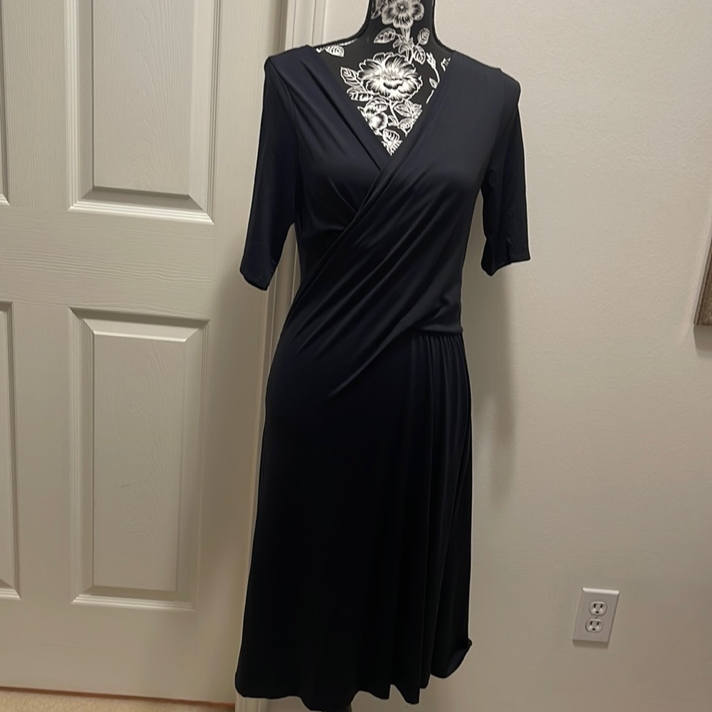 Talbots slip on dress. Small. Buttery soft fabric! Super comfy and cute.